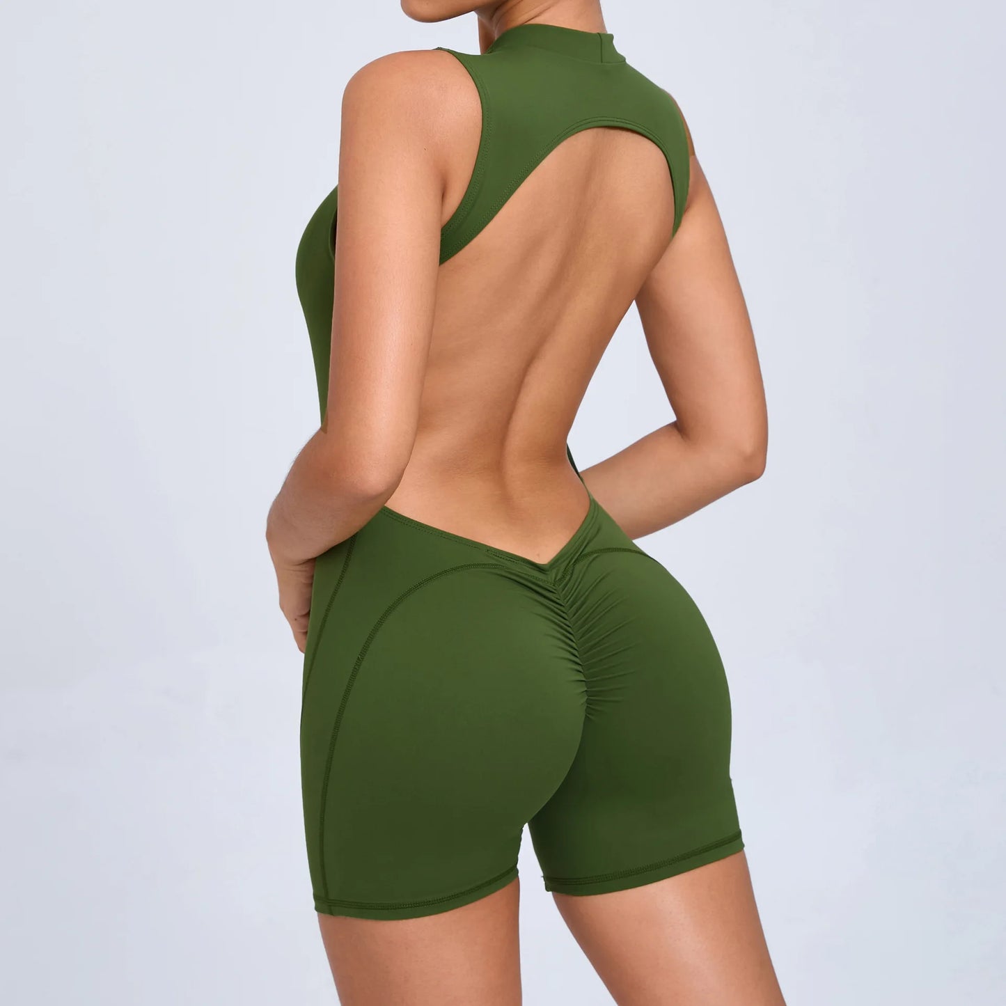Open Back Jumpsuit