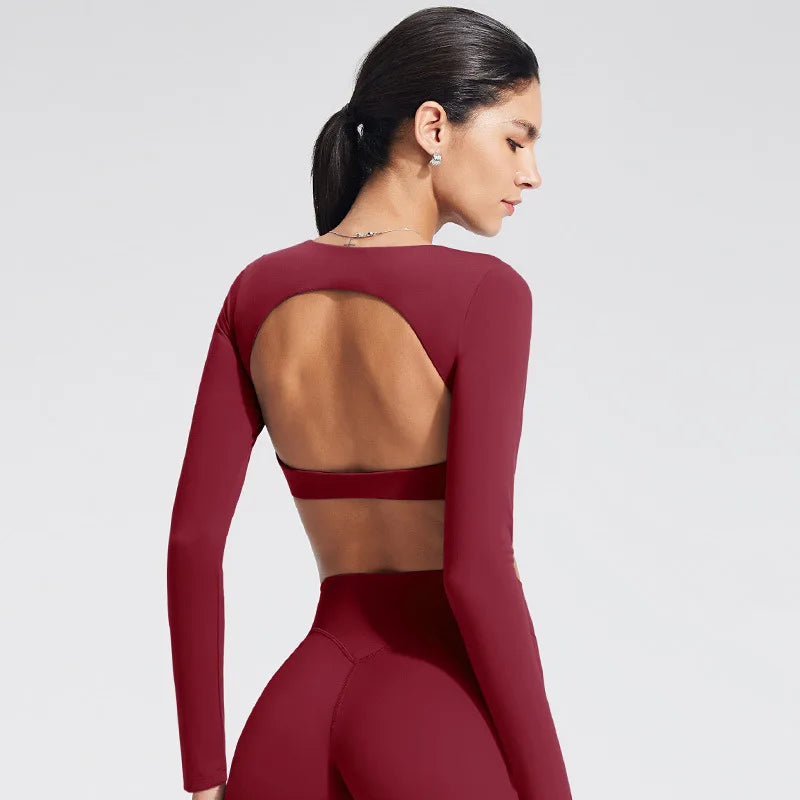 Built-in Bra Long-sleeve