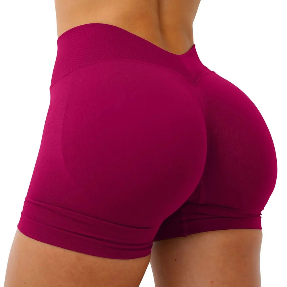 High Waisted V-Back Shorts