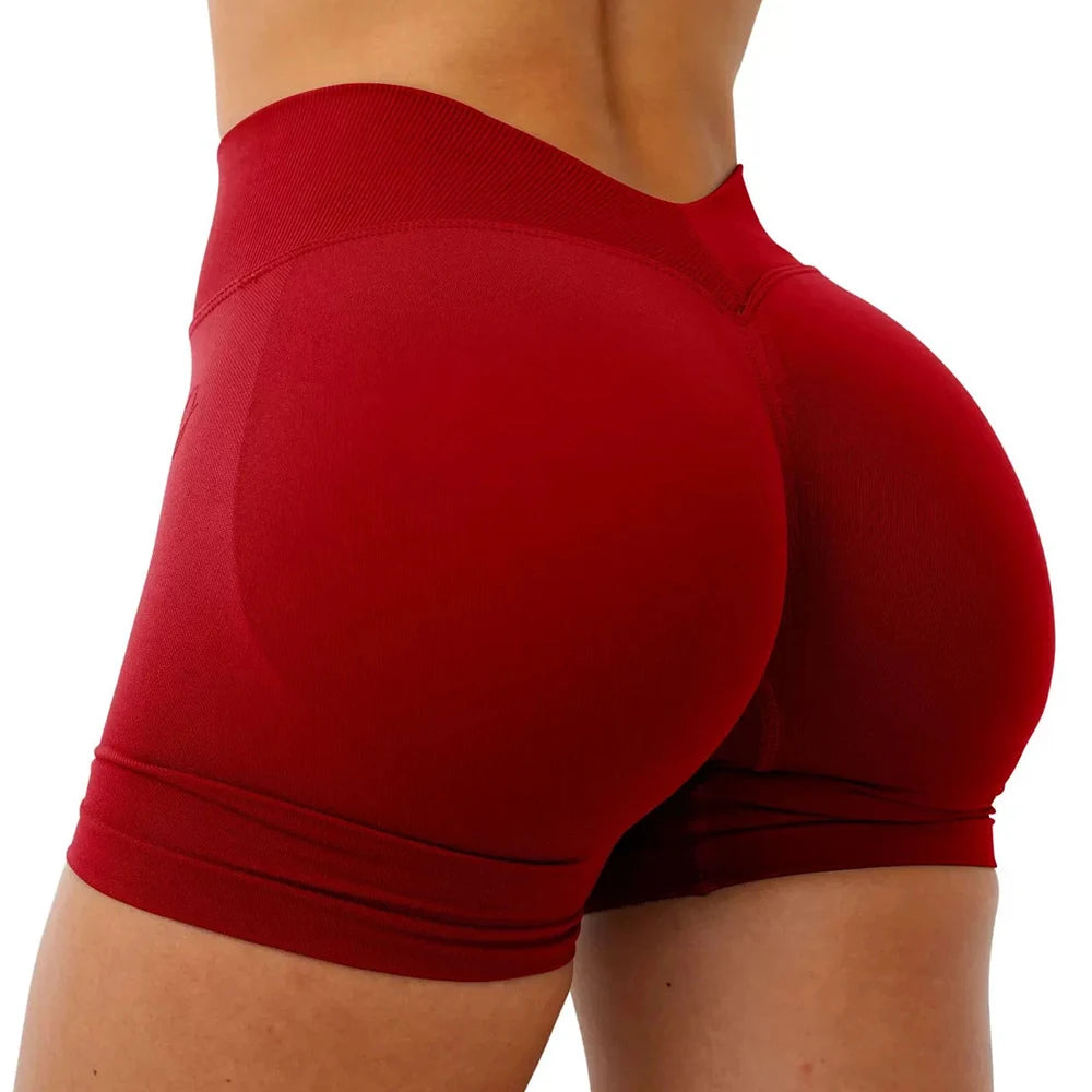 High Waisted V-Back Shorts