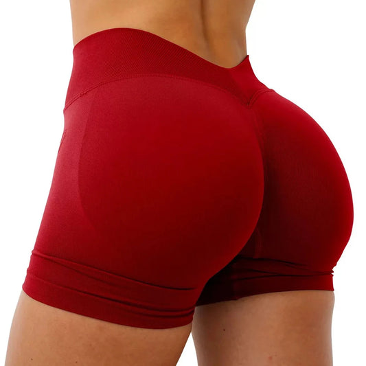 High Waisted V-Back Shorts