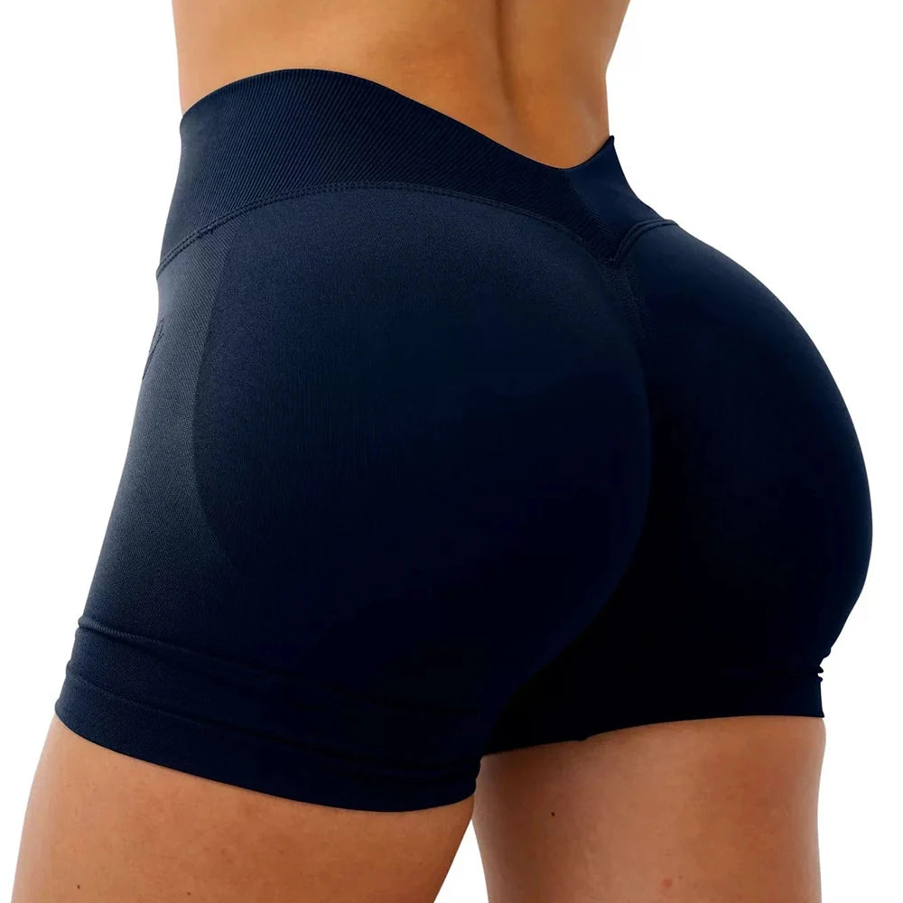 High Waisted V-Back Shorts