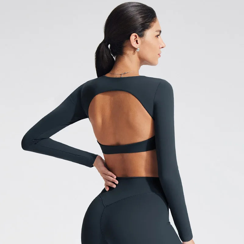 Built-in Bra Long-sleeve